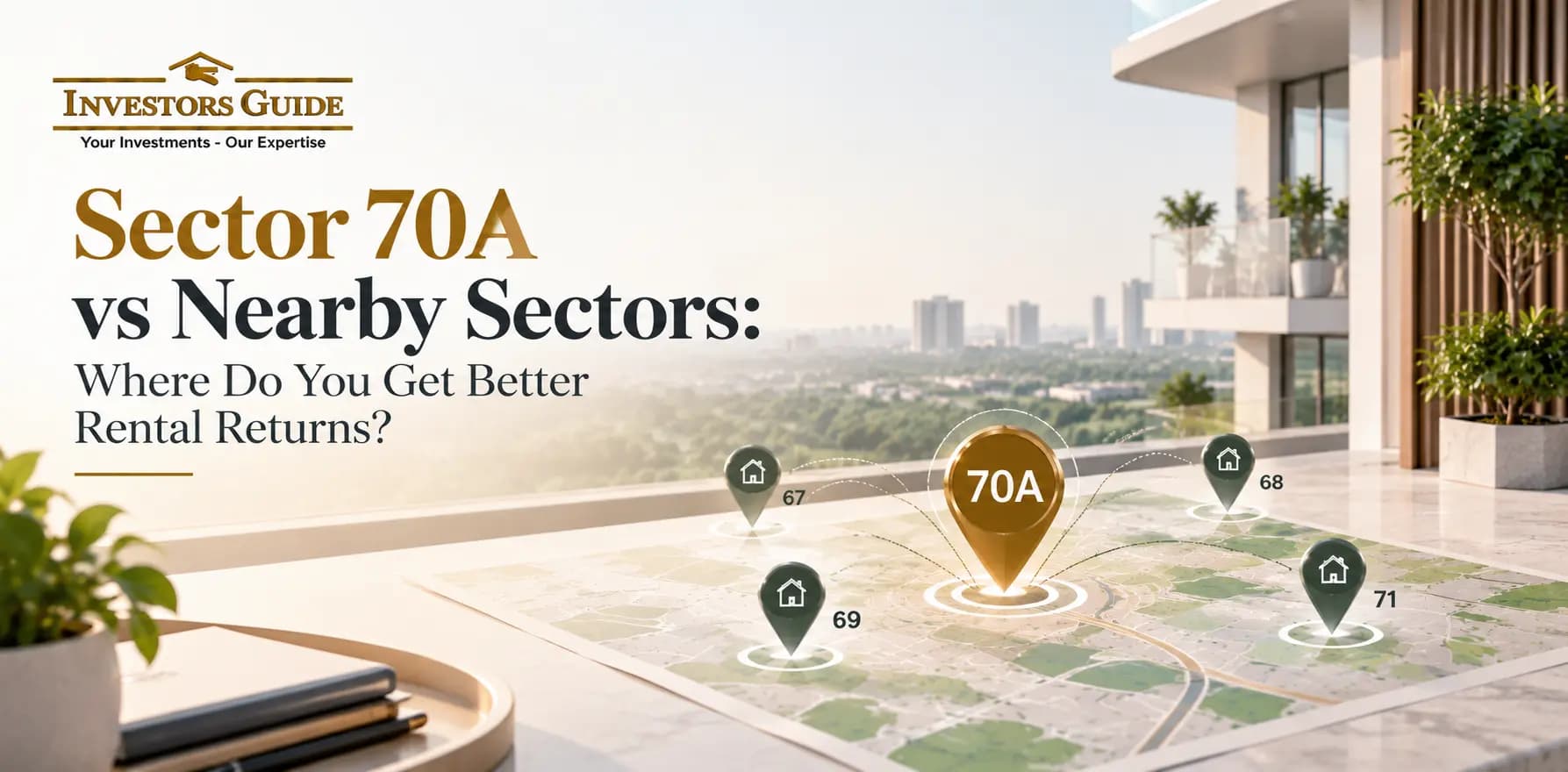 Sector 70A vs Nearby Sectors: Where Do You Get Better Rental Returns?